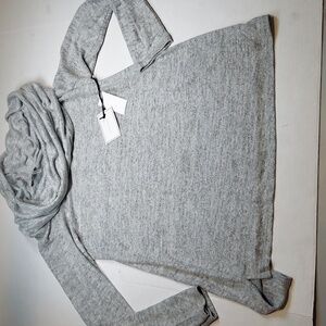 1. State Cowl Neck Cozy heathered Sweater Size M
